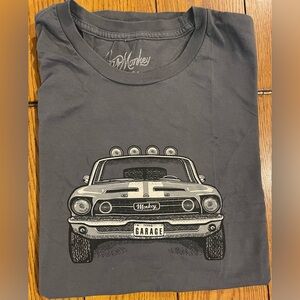 Gas Monkey Garage men’s short sleeve graphic Tee, grey